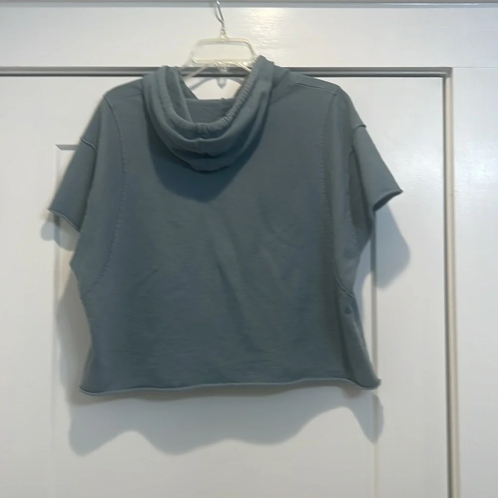 Grayson Threads blue hoodie pullover shirt sleeve sweatshirt size XXL.
